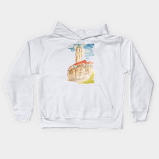 City hall Spandau of Berlin Kids Hoodie